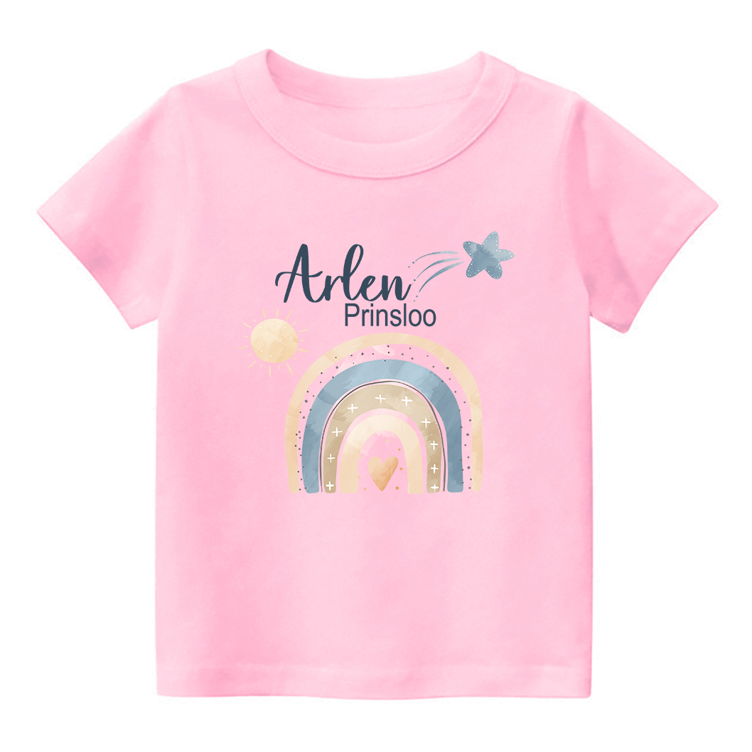 Cute Easter Pink Bunny Kids T-Shirt