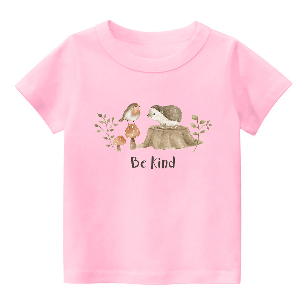 Be Kind Hedgehog Friend Kids T-Shirt