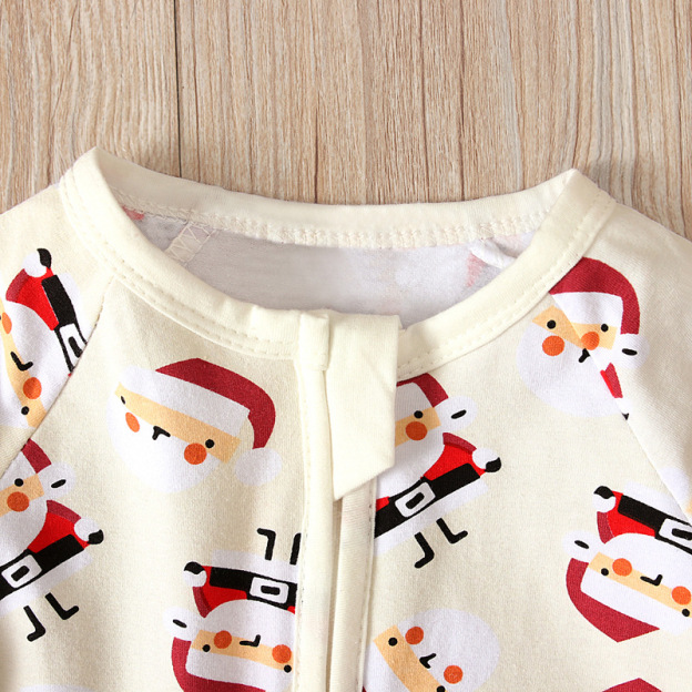 Santa Claus Christmas Baby Bodysuit 