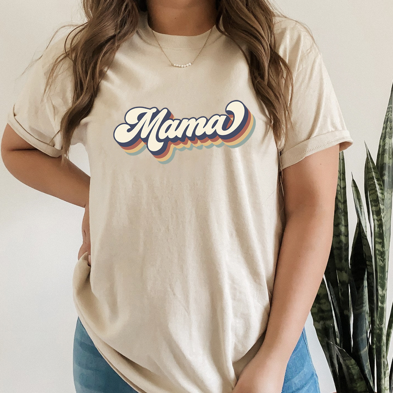 Retro Mama Life Gift T-Shirt