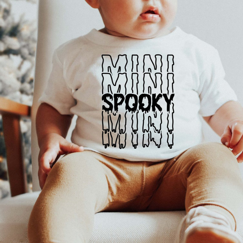 Spooky Mini Kids Halloween Shirt Gift