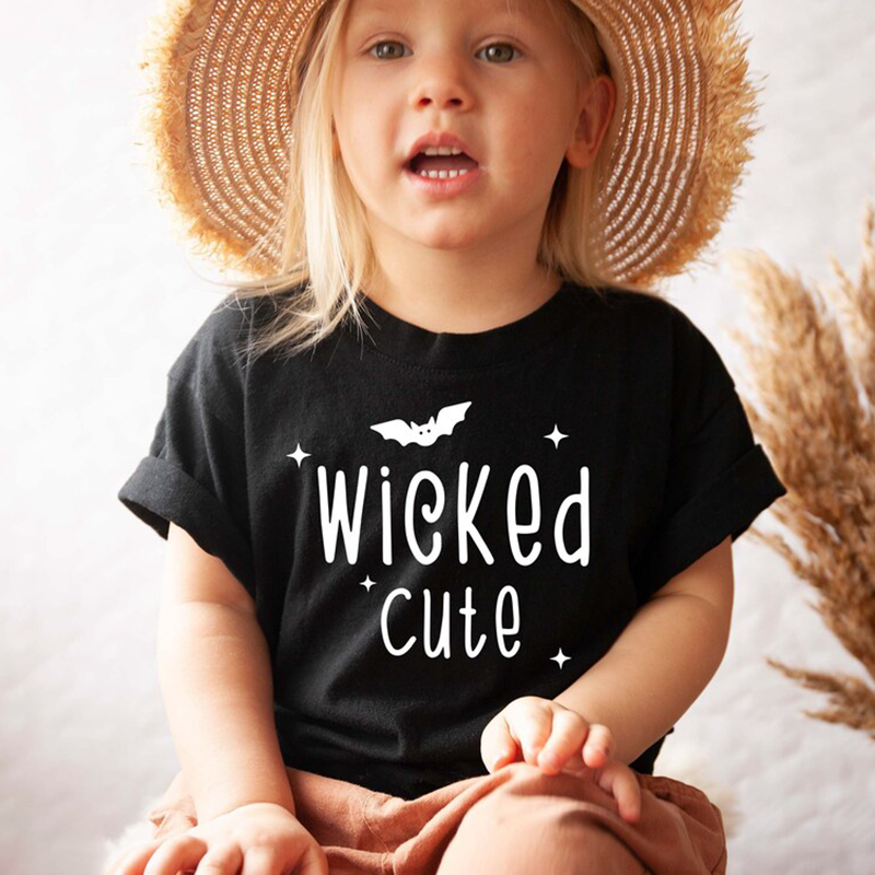 Wicked Cute Toddler Halloween Shirt Sale-Beepumpkin™