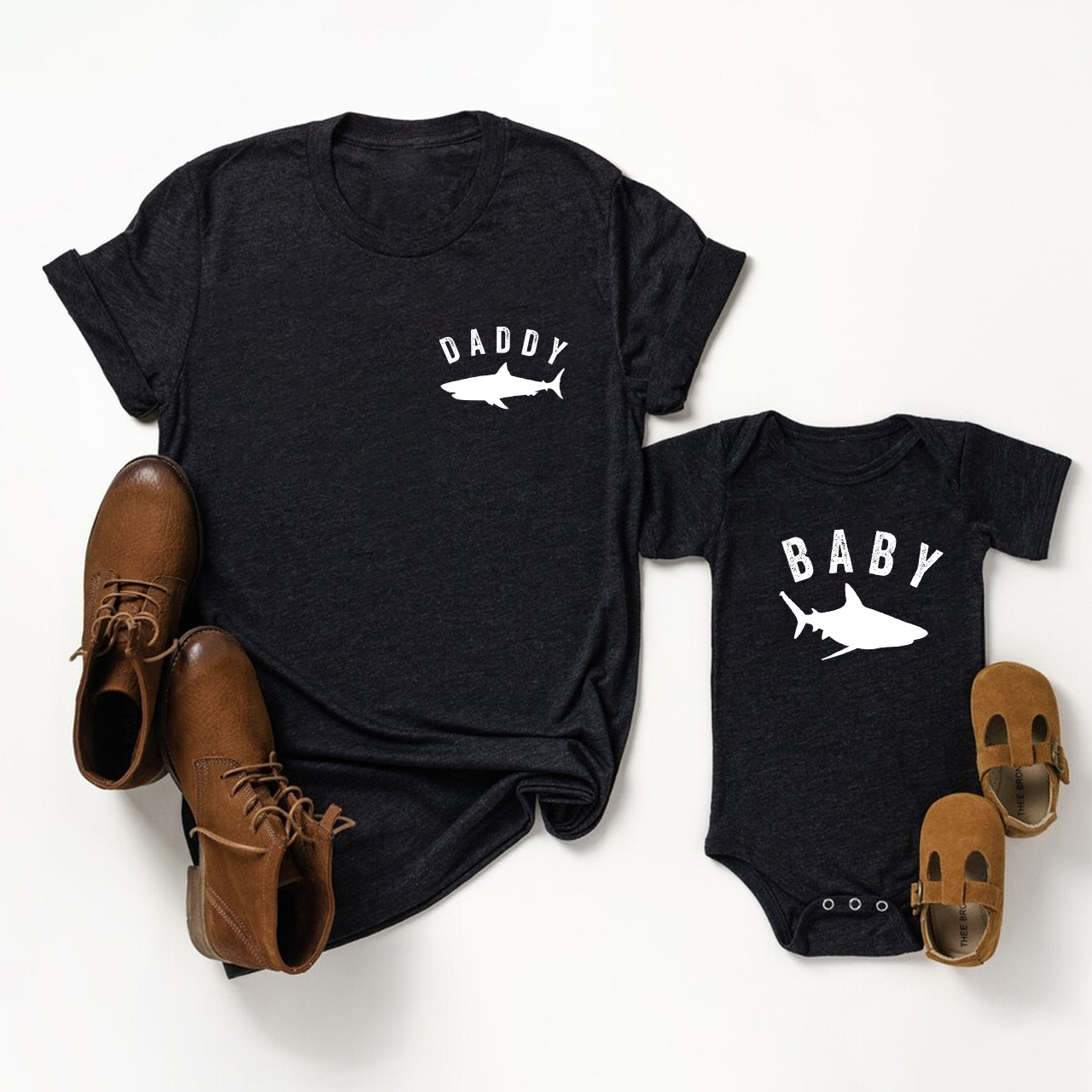 Daddy Shark Baby Shark Shirts For Dad And Me
