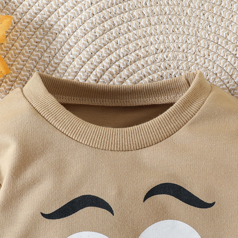 [Copy]Alphabet Chick Print Thanksgiving Baby Bodysuit