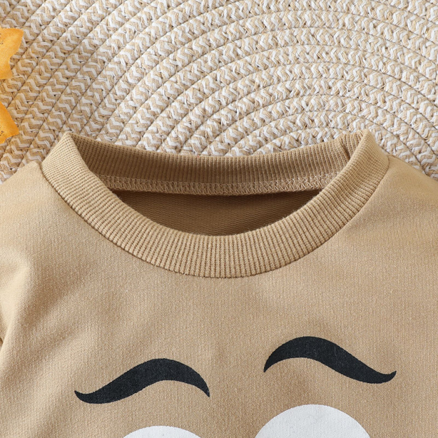 [Copy]Alphabet Chick Print Thanksgiving Baby Bodysuit
