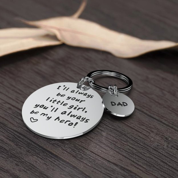 Perfect Gift For Dad Keychain