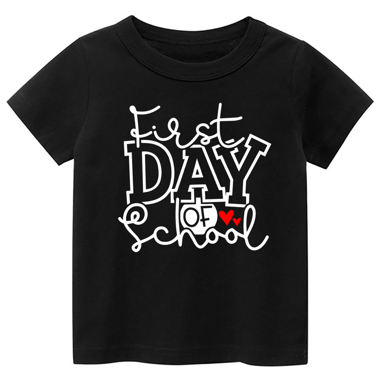 First Day Of School Cute Design Shirt For Kids