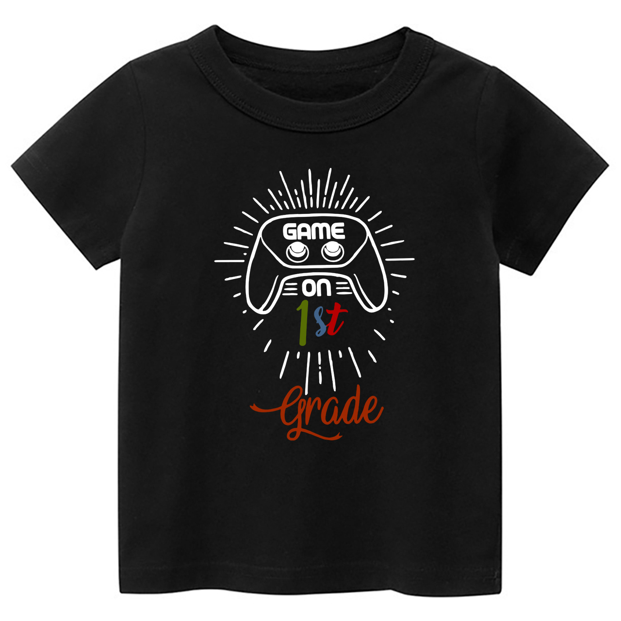  Personalized Game On 1st Grade Back To School T-shirt