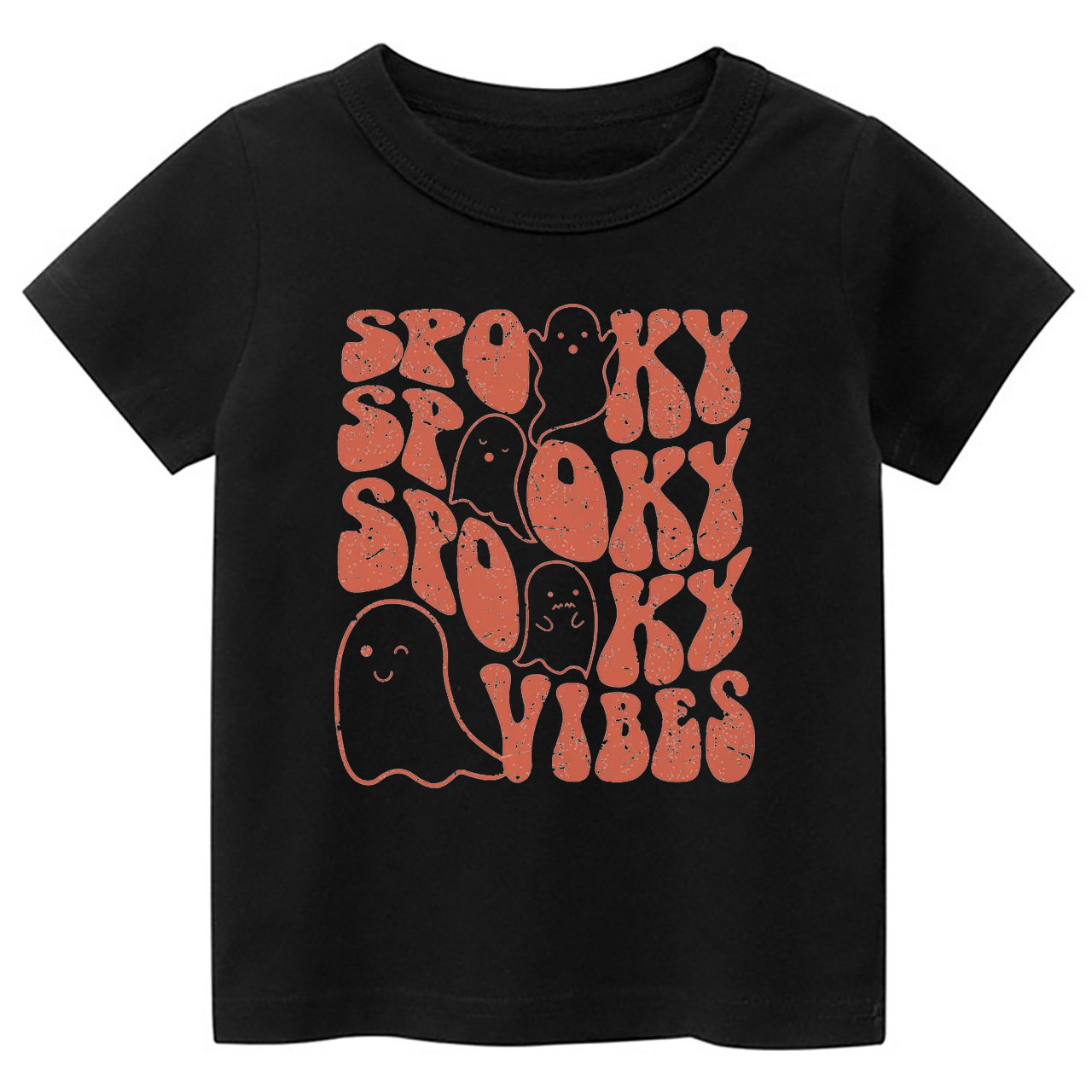 Spooky Vibes Retro Toddler Shirt