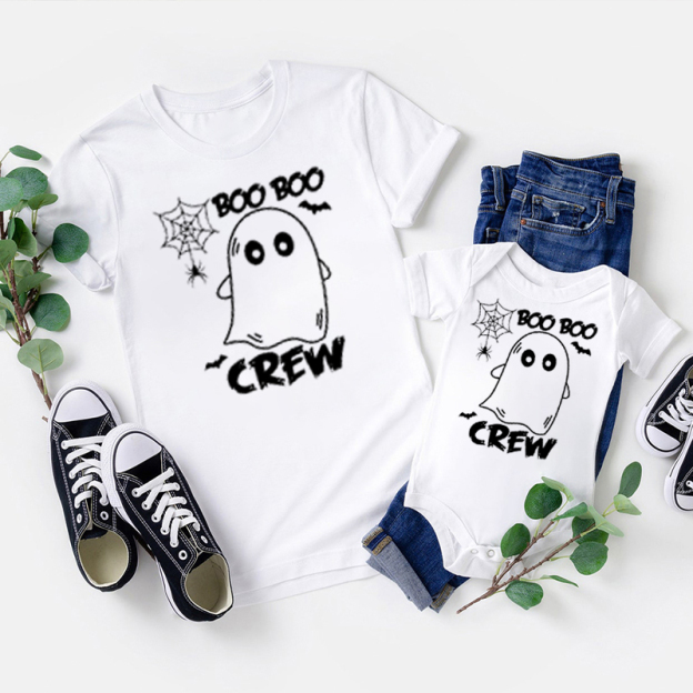 Halloween Boo Boo Crew Family Party Matching Shirt