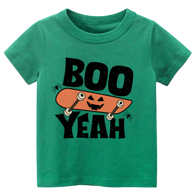 Boo Yeah pumpkin Halloween Shirt