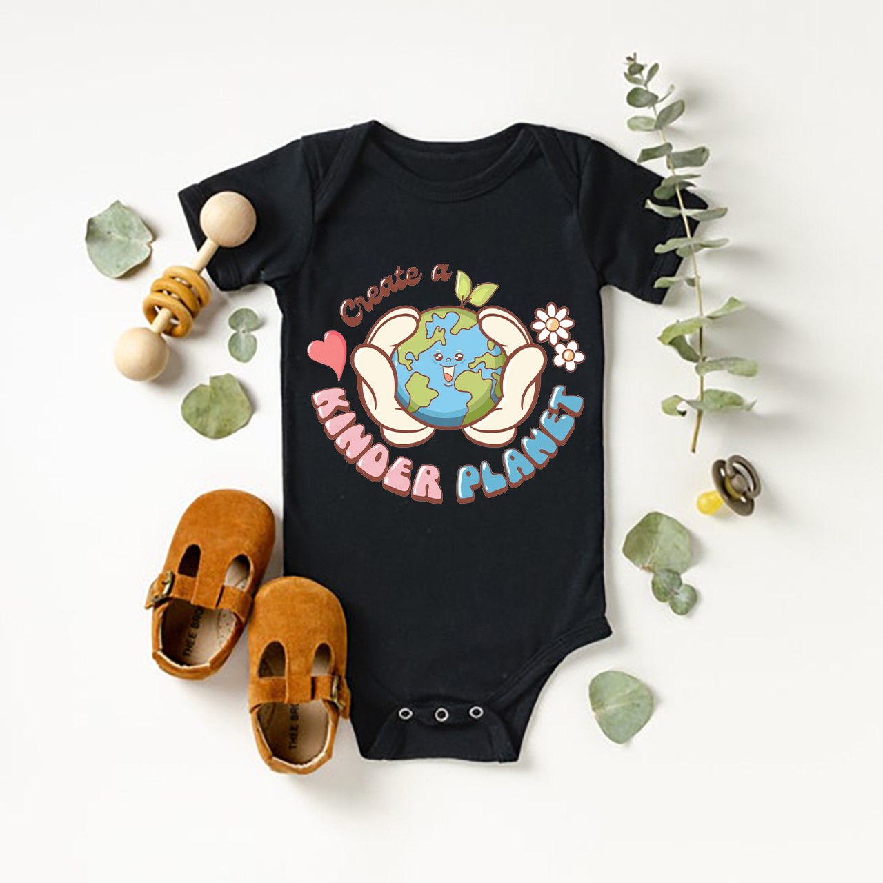 Create A Kinder Planet Design Bodysuit For Baby