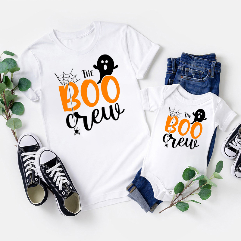 [Copy]Happy Halloween Heart Doodles Shirt For Family