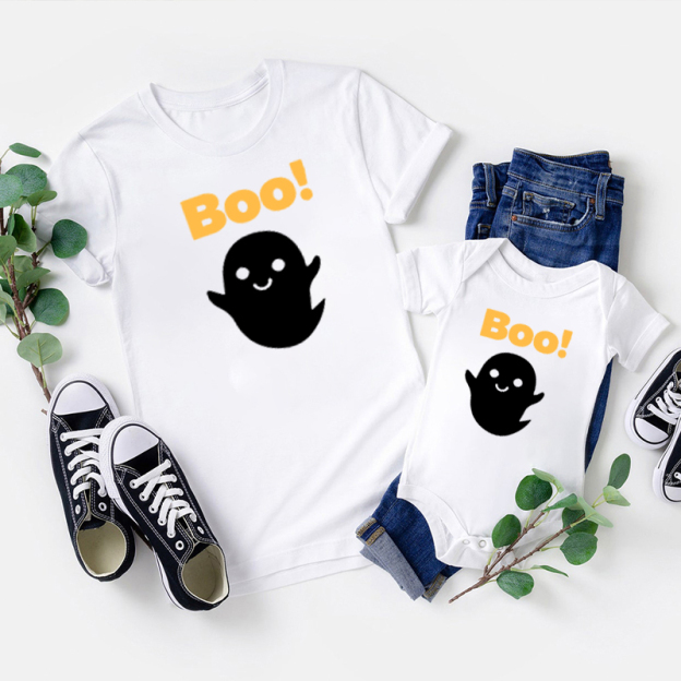 Halloween Boo Spread Wings Imp Shirt For Family