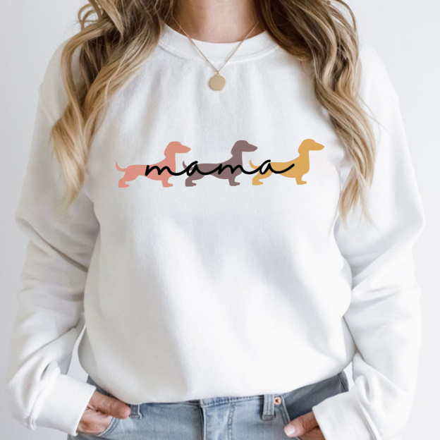 Cute Dachshund Mom Sweatshirt