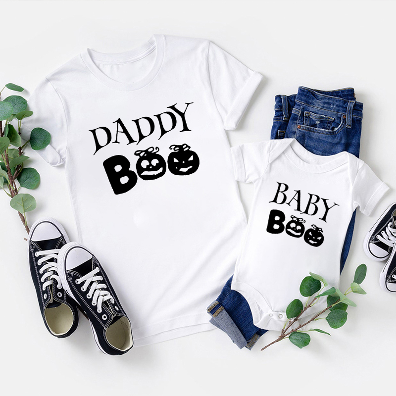 Personalized Halloween Pumpkin Boo Shirt For Family