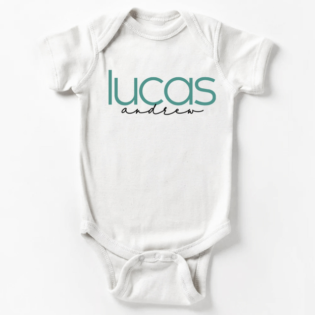 Personalized Name Bodysuit For Baby