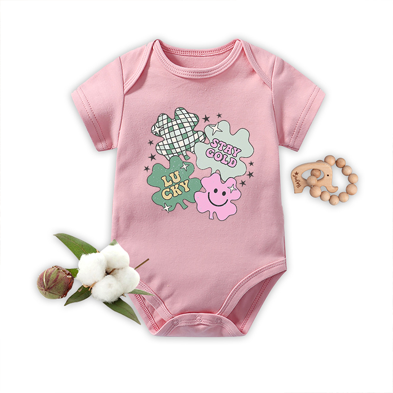 Stay Gold Lucky Bodysuit For Baby