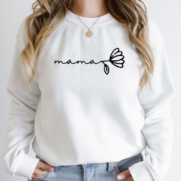 Mom & Flower Sweatshirt