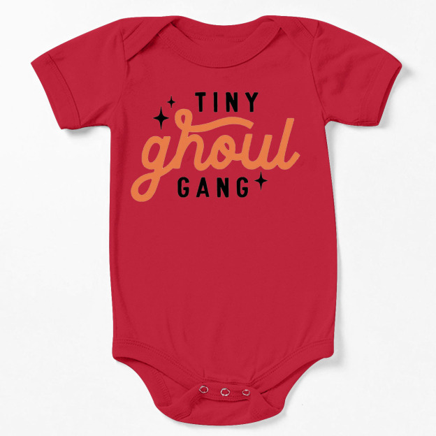 Tiny Ghoul Gang Halloween Baby Bodysuit