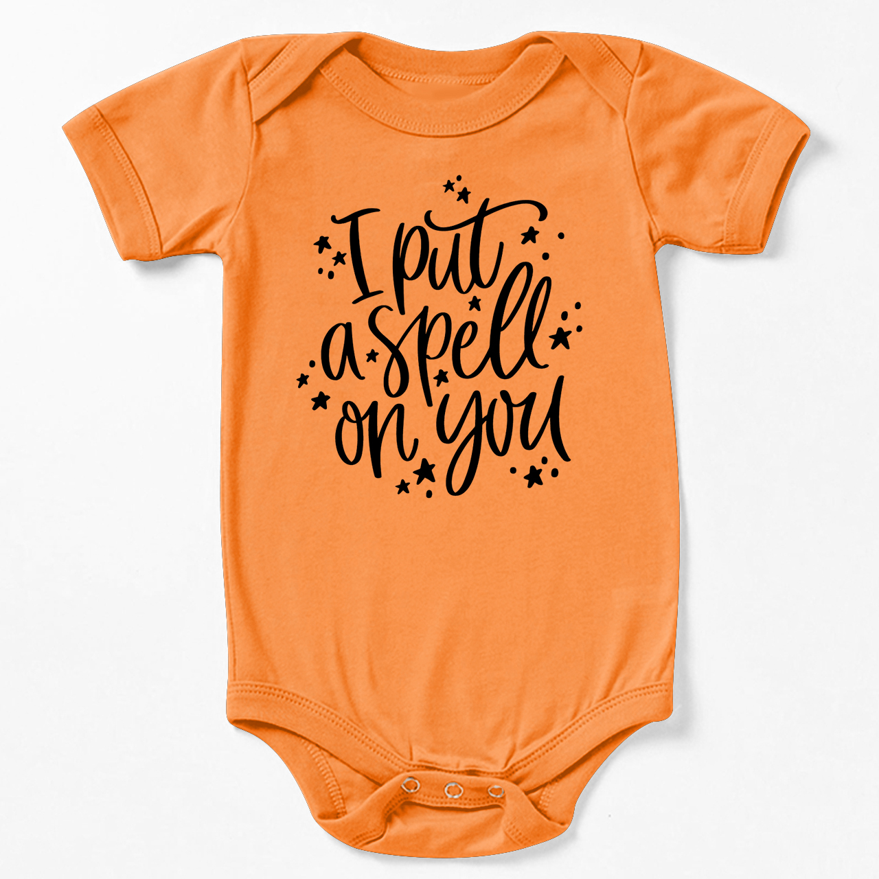 I Put A Spell On You Halloween Baby Bodysuit