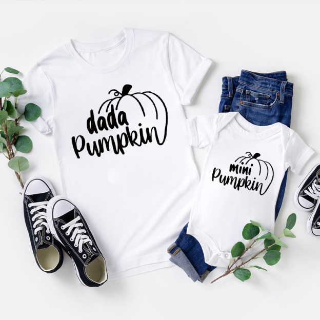 Halloween Party Costume Matching Family Tees