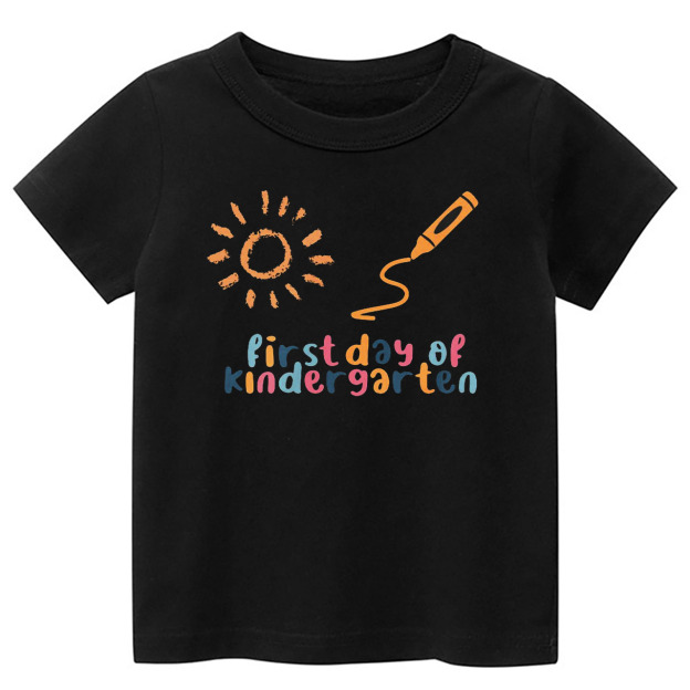 First Day Of Kindergarten Back To School Kids Shirts