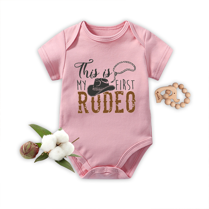 This Is My First Rodeo Bodysuit For Baby