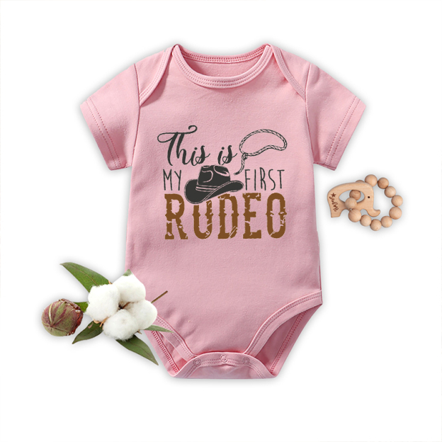 This Is My First Rodeo Bodysuit For Baby