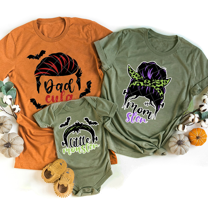 Halloween Mechanical Avatar Family Matching Shirts