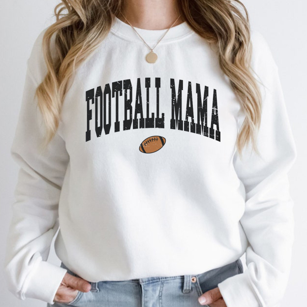 Retro Football Mama Tis the Season Sweatshirt