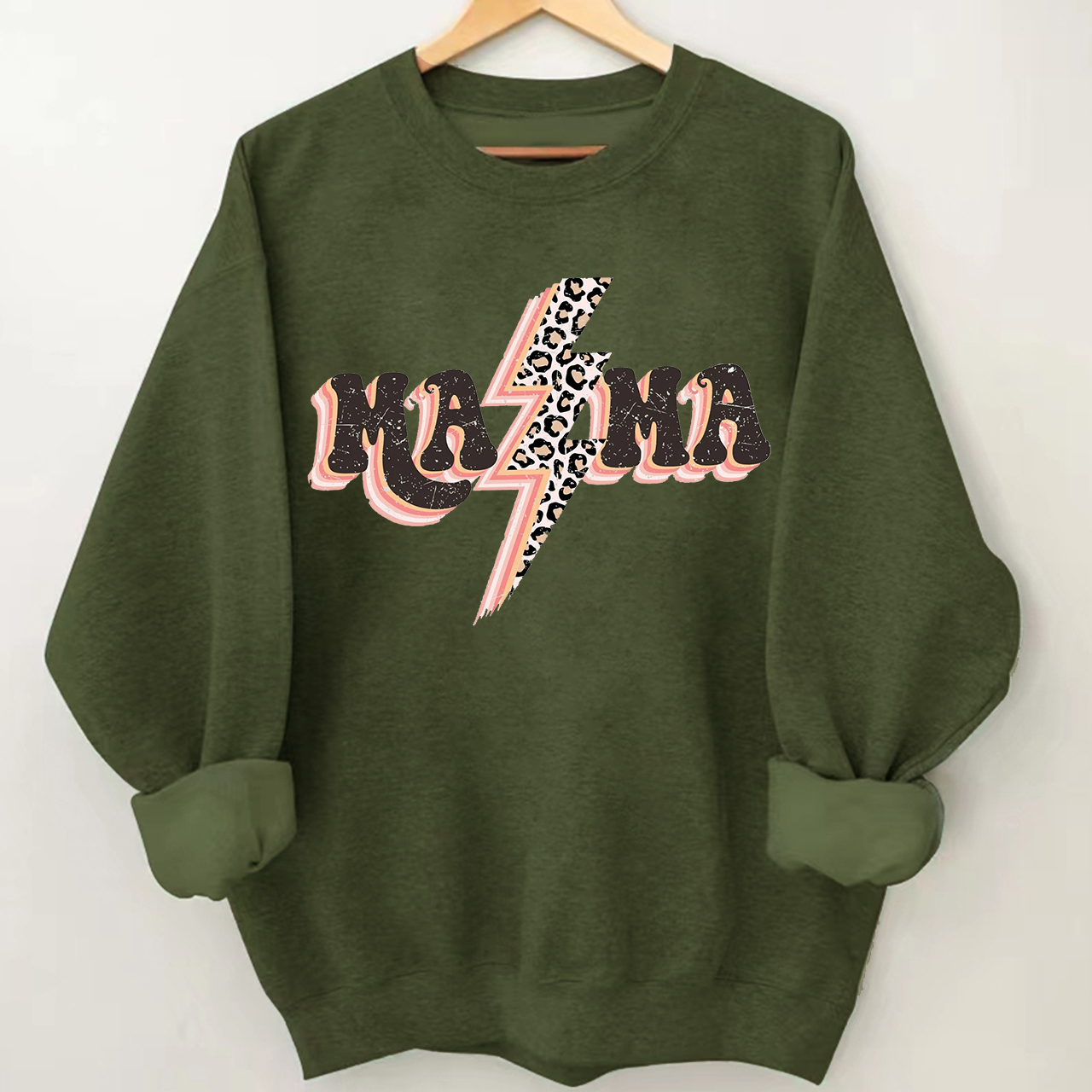Retro Mama Lighting Vintage Inspired Sweatshirt