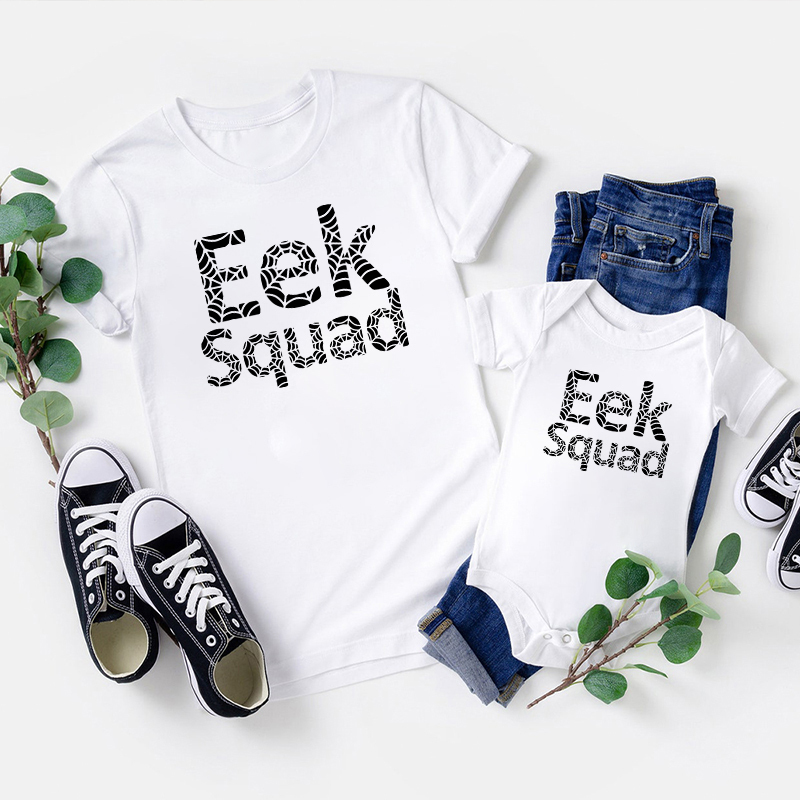 Eek Squad Family Shirts for Halloween