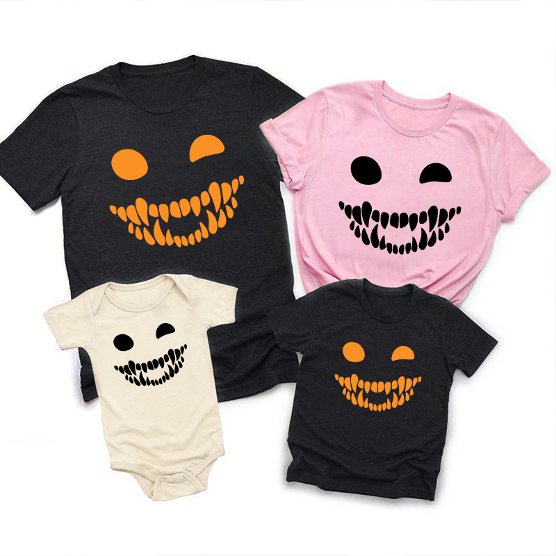 Scary Face Halloween Party Tees