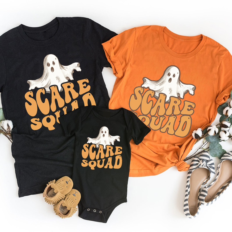 Scare Squad Halloween Group Shirts