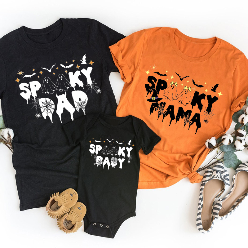 One Spooky Halloween Matching Shirts