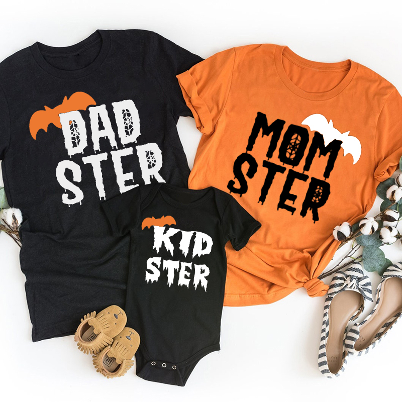 Family Ghost Halloween Matching Shirts
