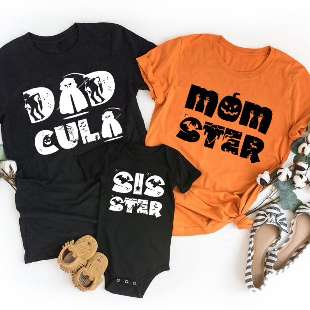 Family Art Halloween Matching Shirts