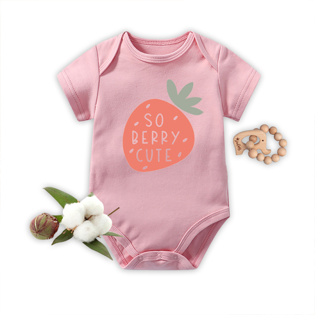So Berry Cute Bodysuit For Baby