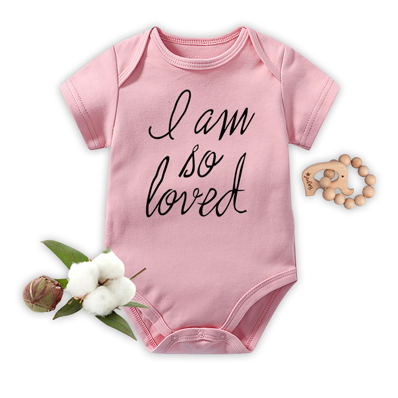 I Am So Loved Bodysuit For Baby