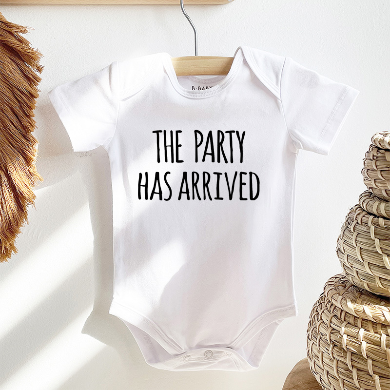 The Party Has Arrived Bodysuit For Baby