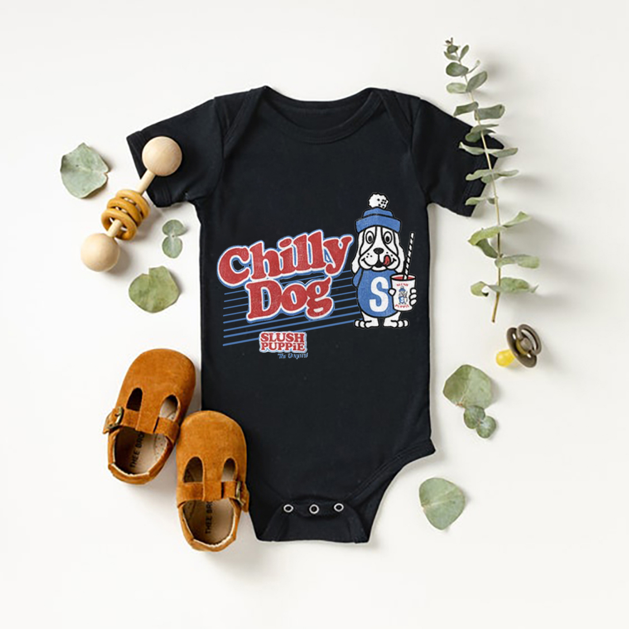 Chilly Dog  Bodysuit For Baby