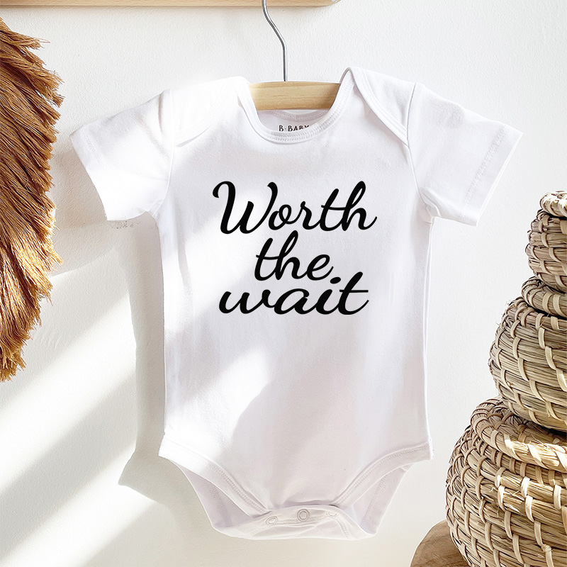 Worth The Wait Bodysuit For Baby