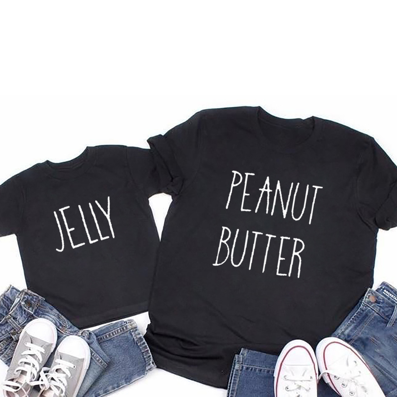 PEANUT BUTTER & JELLY Matching Tees For Mother's Day