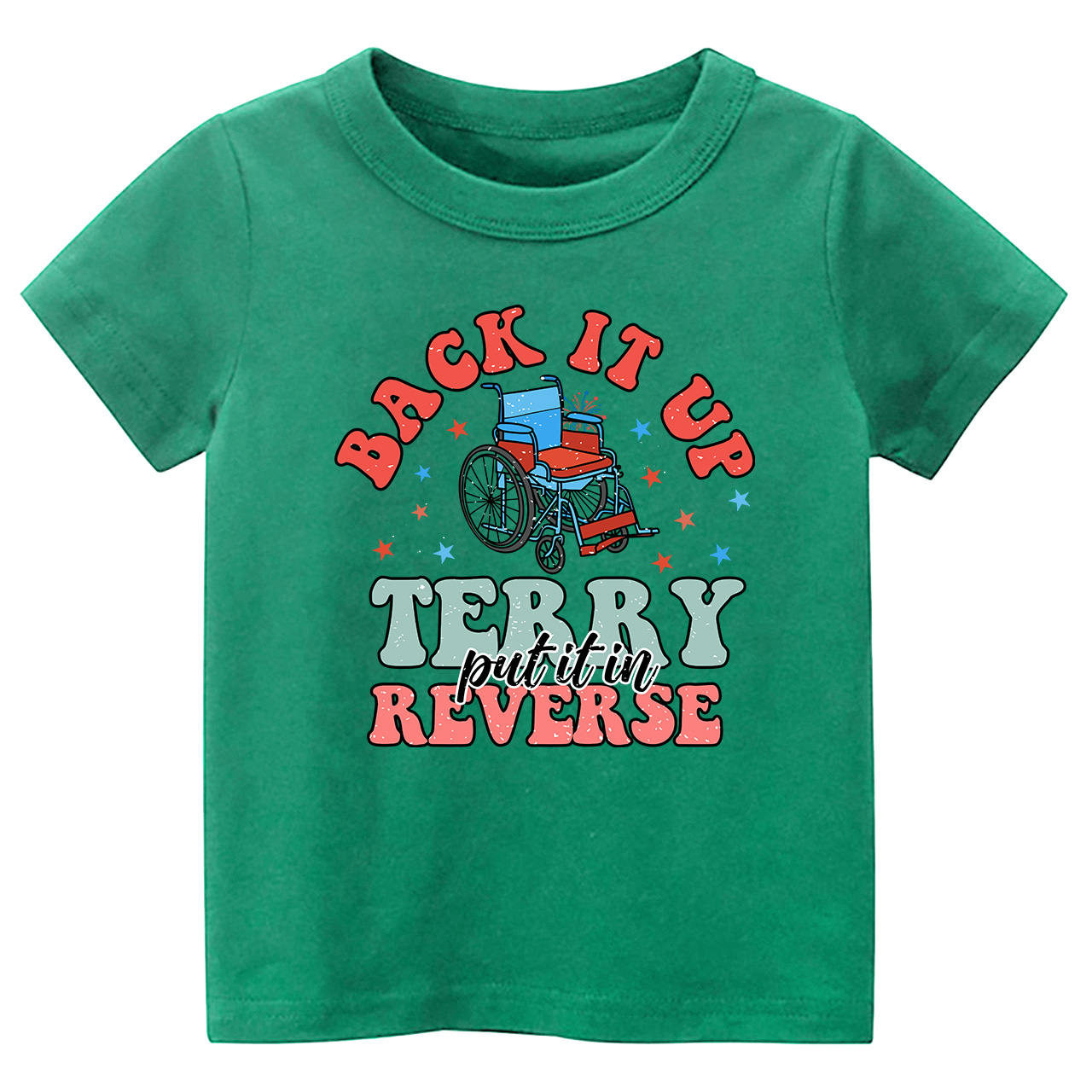 Back In UP Pew Independence Day Toddler Tees