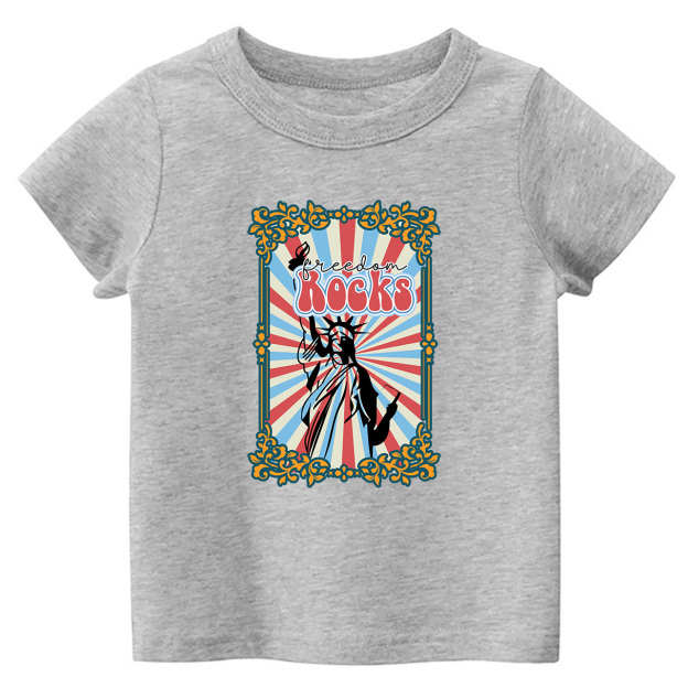 Freedom Rocks Independence Day Toddler Tees