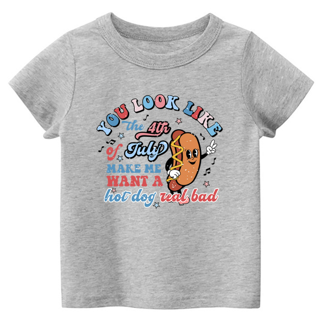 You Look Like The 4 Of July Toddler Tees
