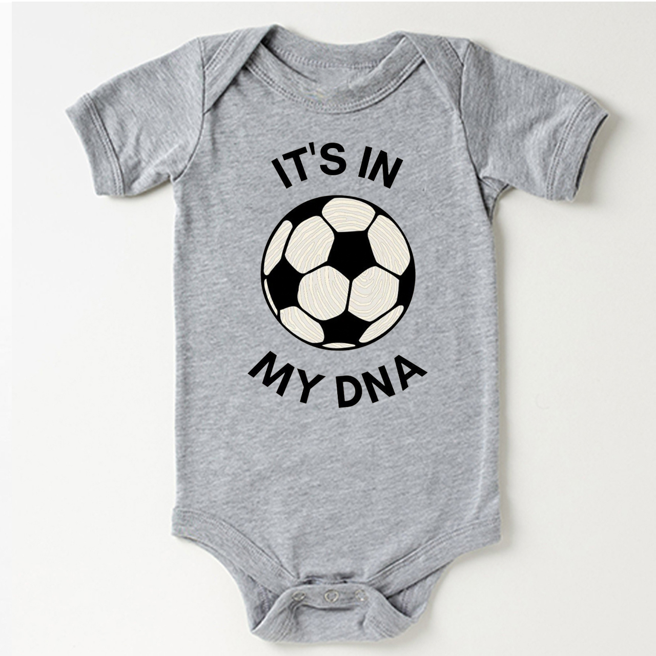 It's In My DNA Soccer Ball Baby Bodysuit
