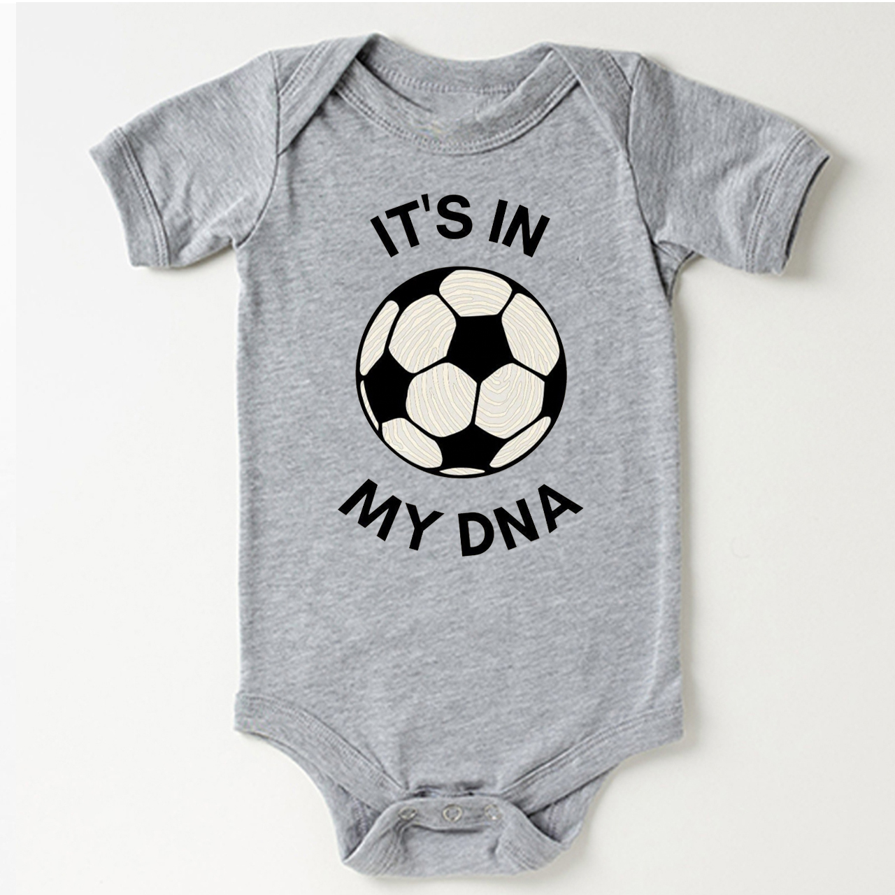 It's In My DNA Soccer Ball Baby Bodysuit