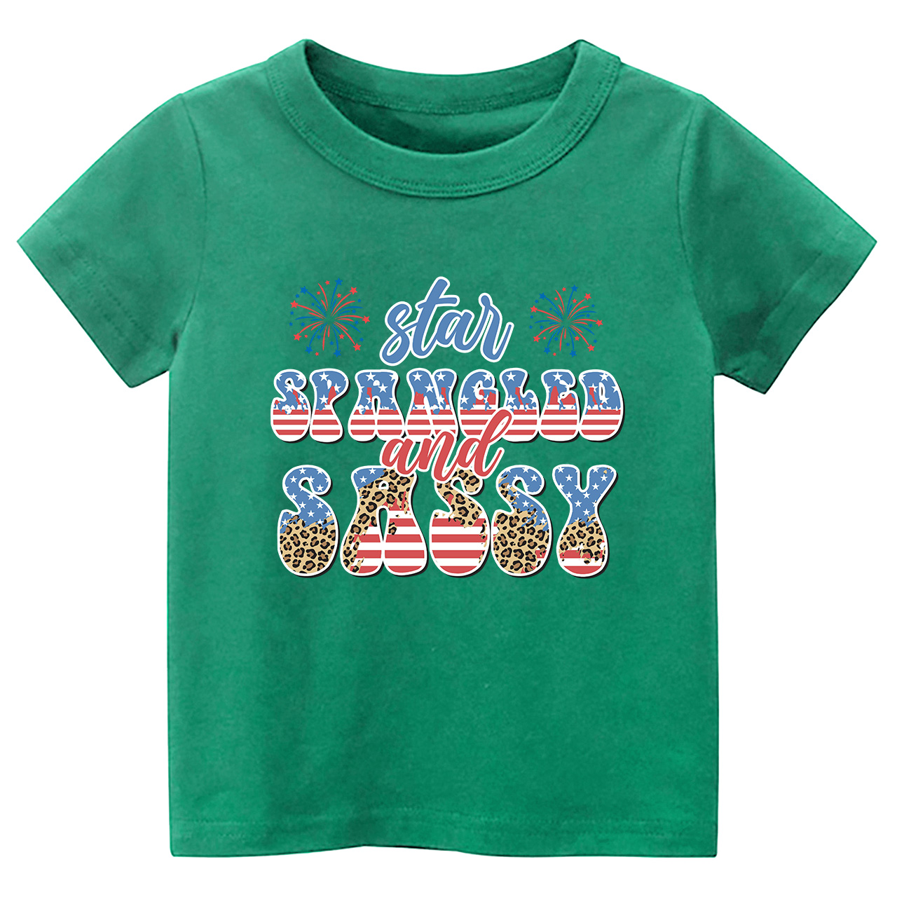 Star Spangled And Sassy Retro Toddler Tees